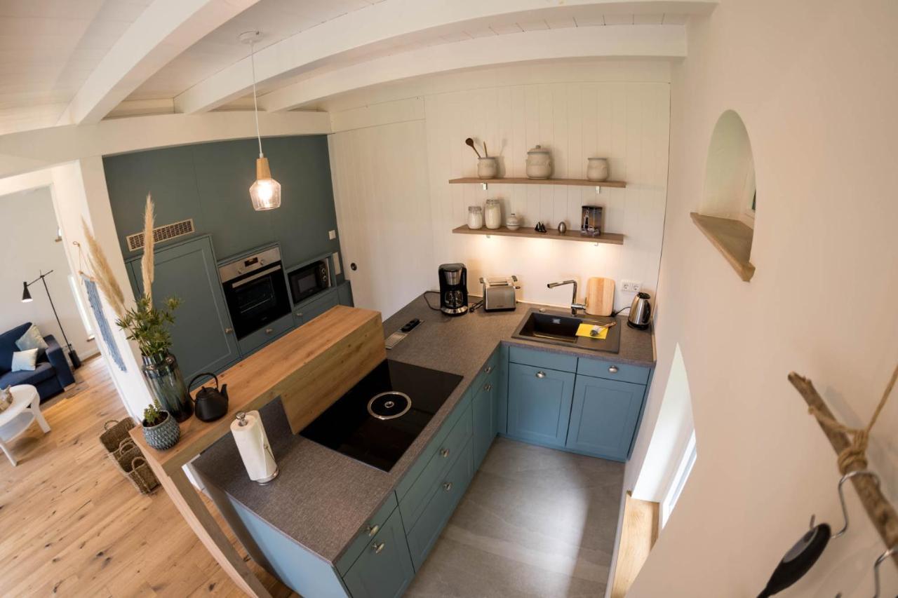 Zum Heuerling Ferienwohung Im Alten Stall Mit Sauna Versmold Exterior foto