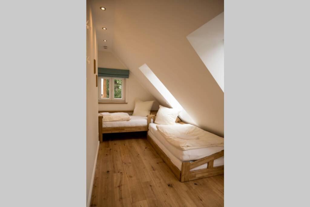 Zum Heuerling Ferienwohung Im Alten Stall Mit Sauna Versmold Exterior foto